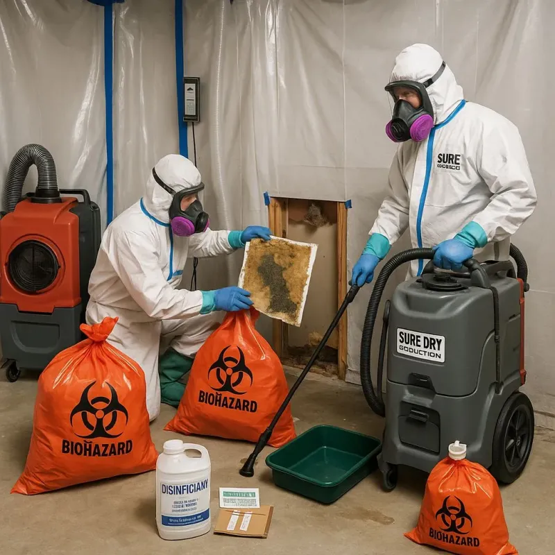 Contaminated Water Handling Protocols process in Visitacion Valley, CA