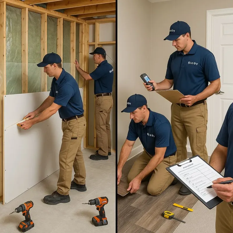 Repairs and Reconstruction process in Visitacion Valley, CA